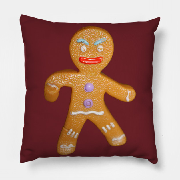 gingerbread man pillow