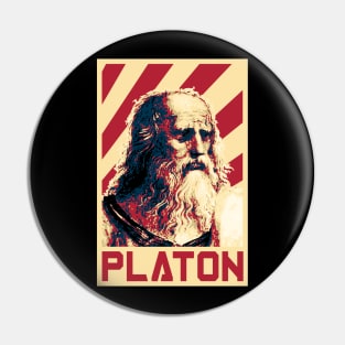 Platon Retro Pin