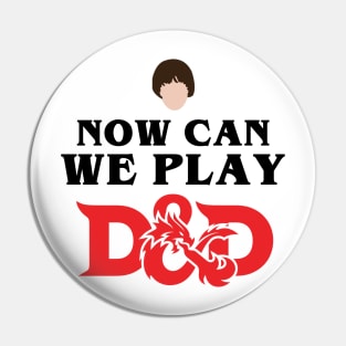 Stranger Things Will D&D Pin