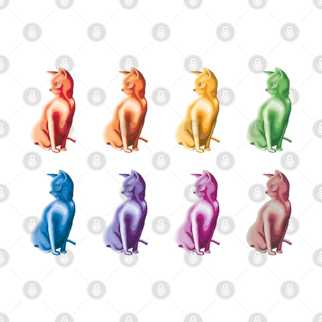 Rainbow Cats Pack by yellowkats