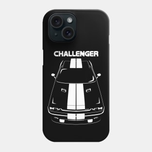 Dodge Challenger 2008-2014 - White Stripes Phone Case