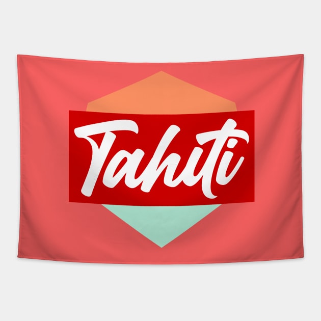 Tahiti Tapestry by colorsplash