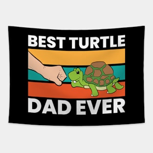 Best Turtle Dad Ever Tapestry