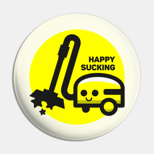 Happy Sucking Pin