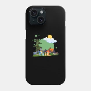 Bluey Camp Phone Case