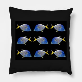 Tropical fish pop art Pillow