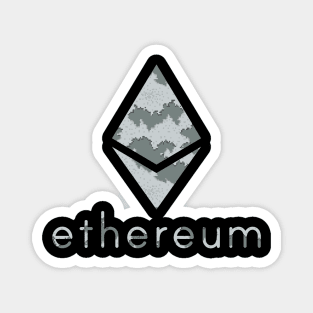 Ethereum Eth coin Crypto coin Cryptocurrency Magnet