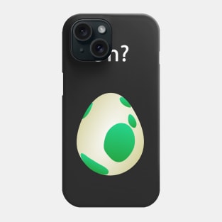 Monster GO - Egg [White Text] Phone Case