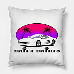 Vice - Ferrari Testarossa Inspired Pillow