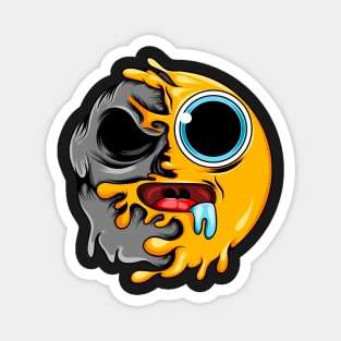 Drooling Zombie Emoji Magnet