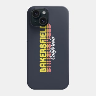 Retro Bakersfield California Phone Case