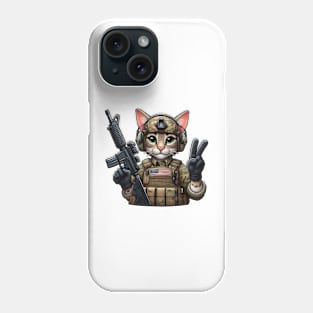 Tactical Cat Phone Case