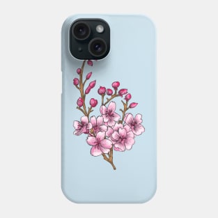 Sakura - Pink Cherry Blossom in Spring Phone Case