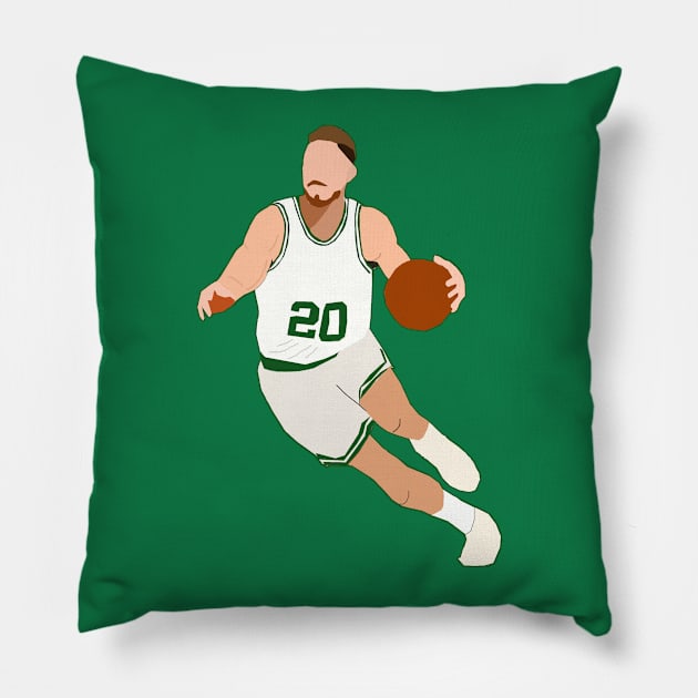 Gordon Hayward - Boston Celtics Pillow by xavierjfong