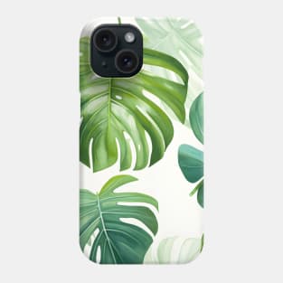 Jungle Chic: Monstera Madness! Phone Case