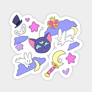 Magic Girl Accessories Magnet