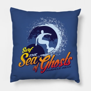 Surf The Sea of Ghosts Pillow
