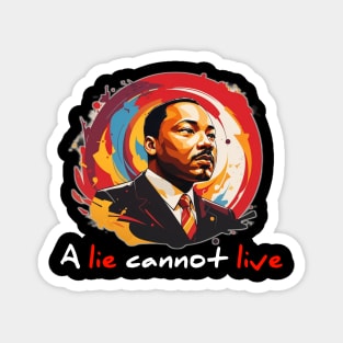 Inspiring Martin Luther King Jr. Tribute Collection Magnet