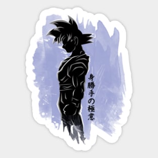 Dragon Ball Son goku Sticker for Sale by Little Oni