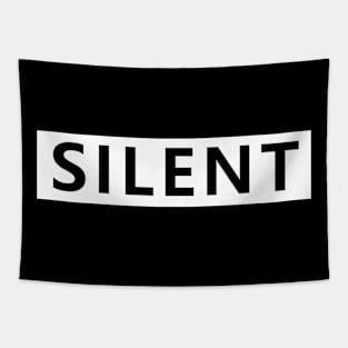 silent text Tapestry