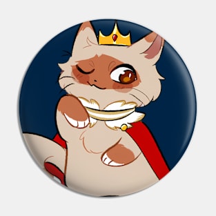 I Love, Me And Myself Only - Cute Chibi Prince Cat Pin