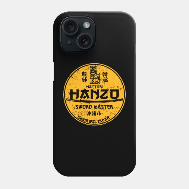 Hattori Hanzo Sword Master Phone Case by SuperEdu