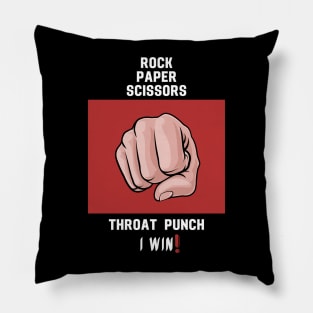ROCK PAPER SCISSORS Pillow