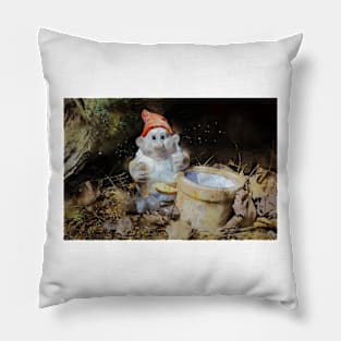 Woodland Gnome 8 Pillow