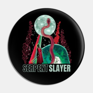 Serpent Slayer Pin