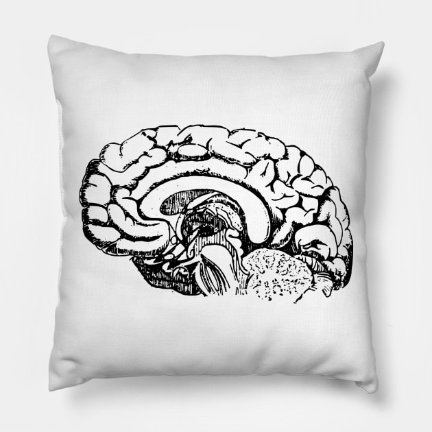 Brain Pillow by linesdesigns