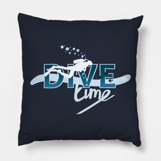 Time to Dive Pillow