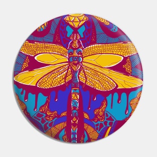 Triad Circle of the Dragonfly Pin