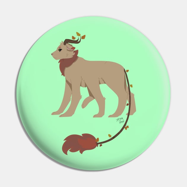 Six-Legged Lion Pin by Hero75