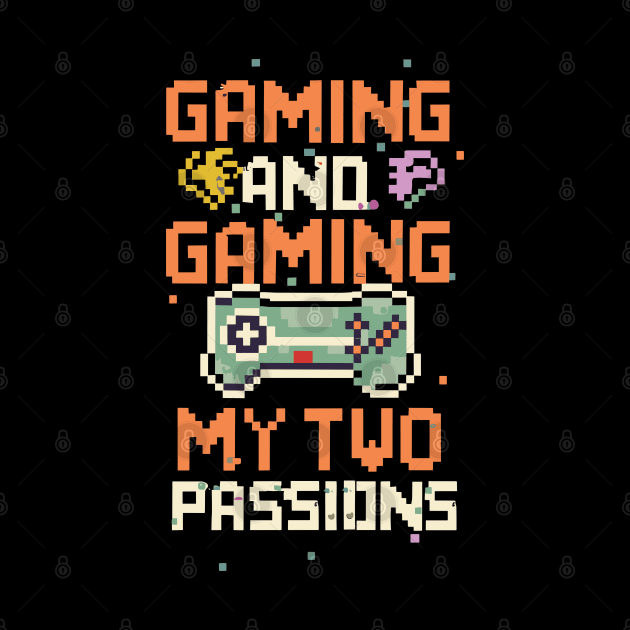 GAMING & GAMING my 2 passions in retro gaming style by XYDstore