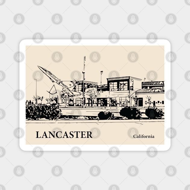 Lancaster - California Magnet by Lakeric