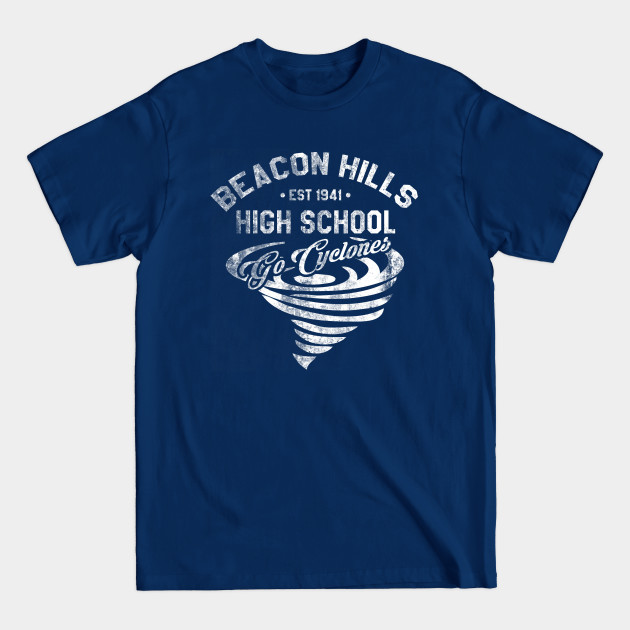 Disover Beacon Hills High School, distressed - Teen Wolf - T-Shirt