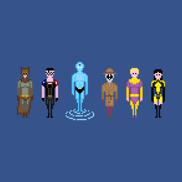 Pixel Watchmen by Liuk