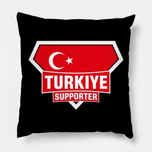 Turkiye Super Flag Supporter Pillow