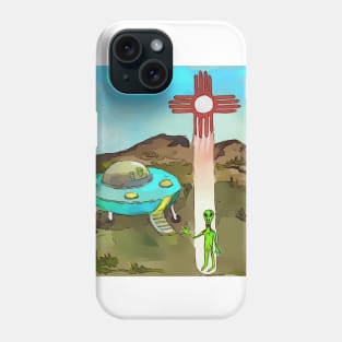 Aliens in Roswell New Mexico Phone Case