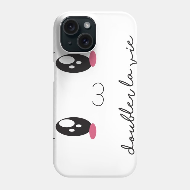 "Croquer la vie" collection | doubler la vie Phone Case by Arlette