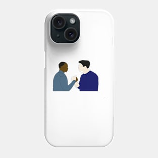 sam and bucky a friend in common Phone Case