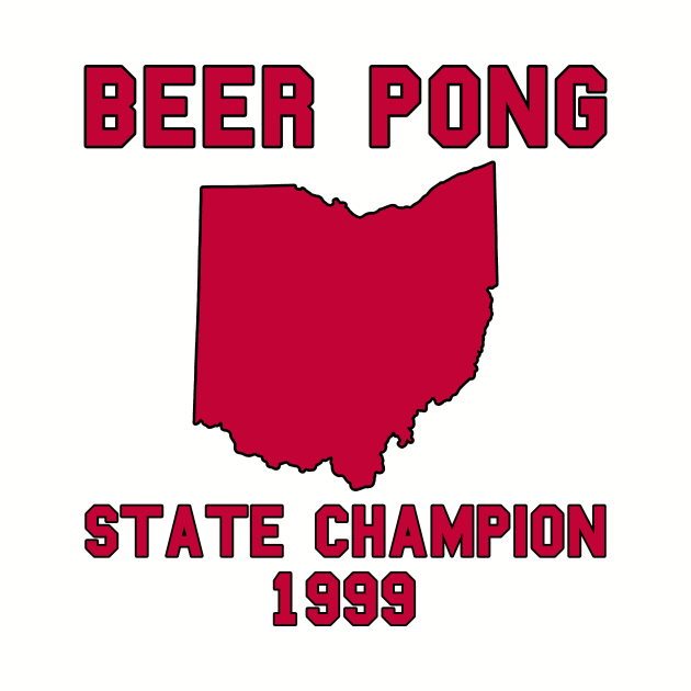 Vintage Ohio Beer Pong State Champion by fearcity