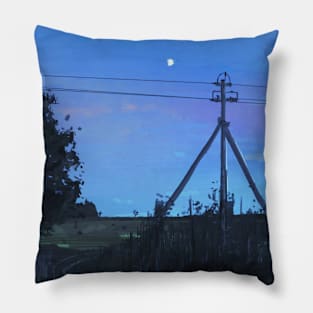 Path at night Pillow