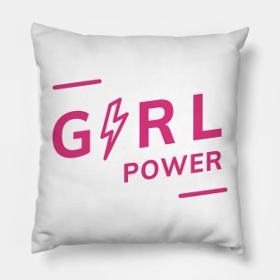 girl power inline Pillow