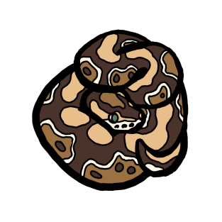 Bold Ball Python - Normal T-Shirt