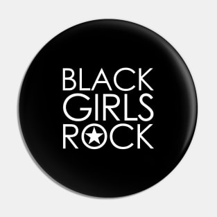 BLACK GIRLS ROCK - collector white edition T-Shirt Pin