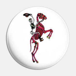 Cowboy skeleton day of the dead. Pin