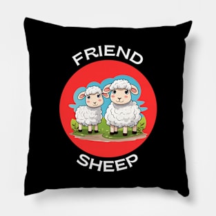 Friendsheep | Friendship Pun Pillow