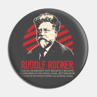 Rudolf Rocker - Anarchists Pin