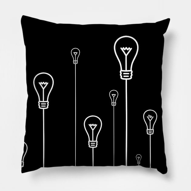 My Light - My Rules (White) Pillow by Lazy_Elza